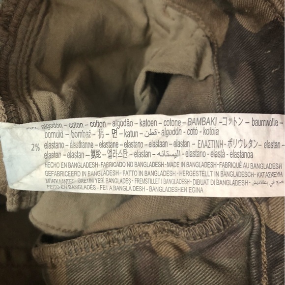 Zara Y2K Camo Mini Skorts Size S - Picture 11 of 11